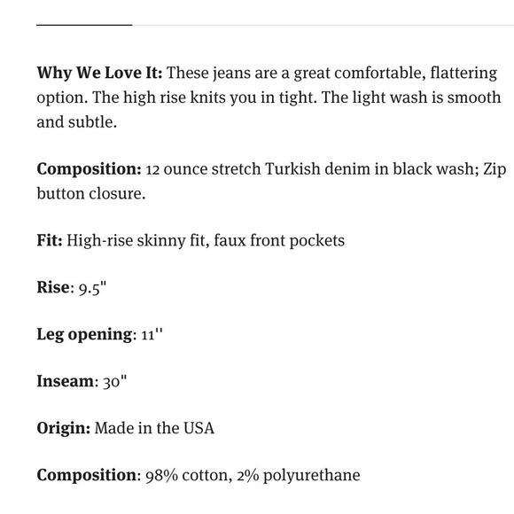 Nina High Waist Ankle Skinny Jeans Size 24 / 0 - Picture 14 of 14